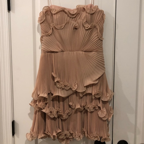 Dresses & Skirts - ERIN by Erin Fetherston Nude Frill Dress